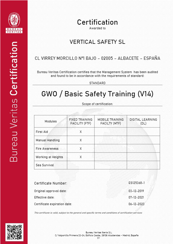 Logo de Vertical Safety